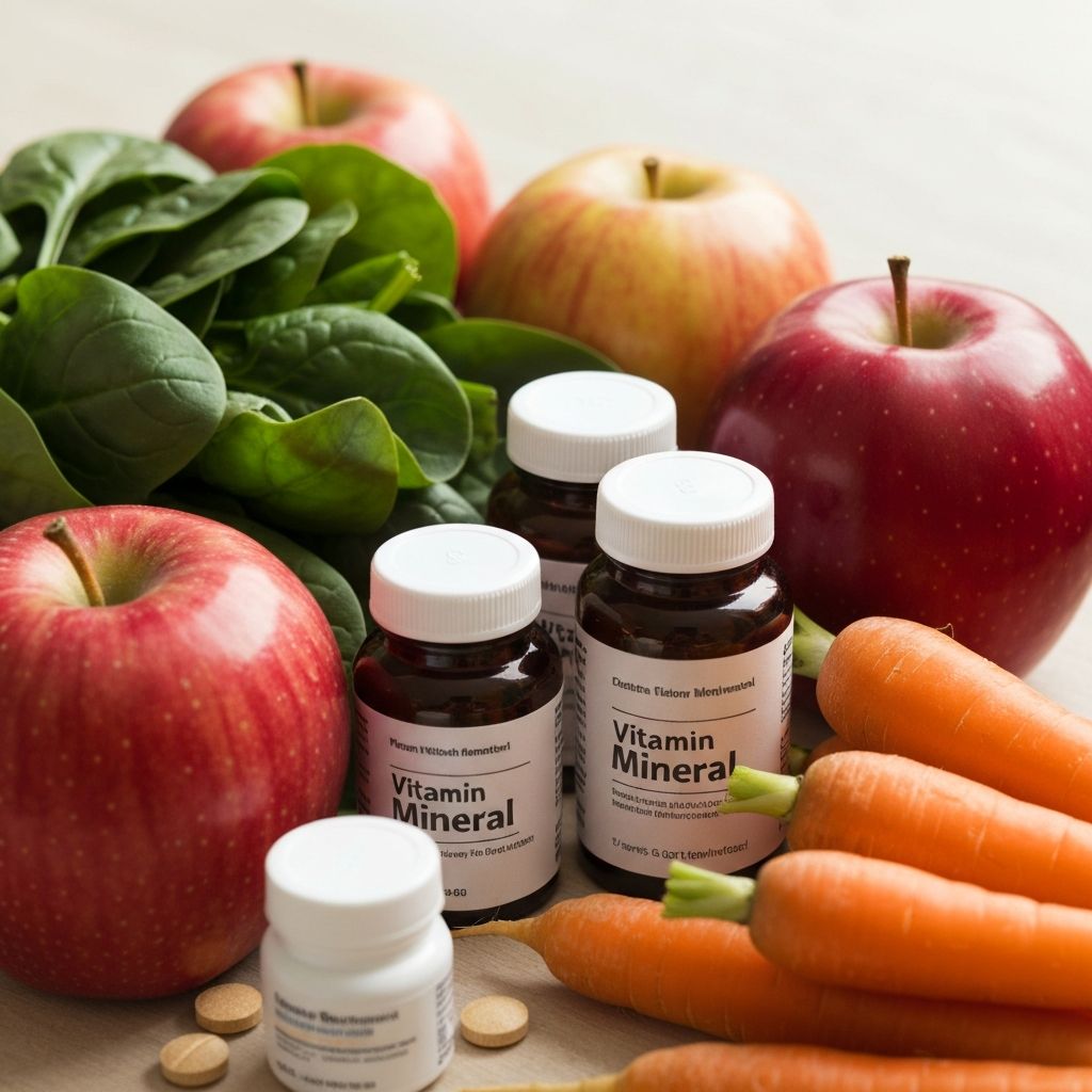 Vitamins and minerals